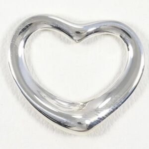 Tiffany & Co. TIFFANY Open Heart Silver Pendant Top Total Weight Approx. 3.5g Jewelry