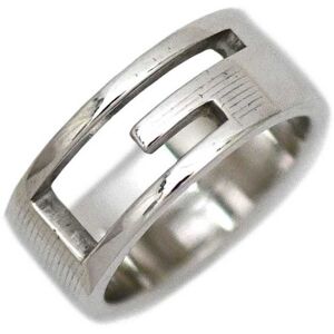 Gucci Ring Silver No. 9.5 10 Ag 925 SILVER  G Women's Men's