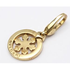 Bulgari Tondo Snowflake Charm No Stone Men,Women Fashion Pendant [Gold]