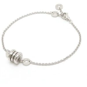 Bulgari B.zero1 B-zero1 Bzero1 Bracelet Save the Children K18WG 750WG White Gold