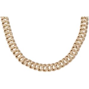 Bulgari Chain Unisex K18 Yellow Gold Necklace