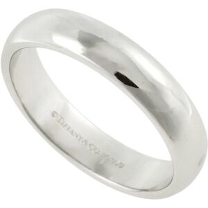 TIFFANY & Co. Classic Band Ring Platinum Pt950 No. 10 Marriage