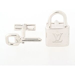 LOUIS VUITTON Bouton de Manchette Cadena Ecle Cufflinks M64600 SV925 S-154938