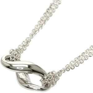 Tiffany & Co. TIFFANY Figure Eight W Chain Necklace Silver Ladies  & Co.