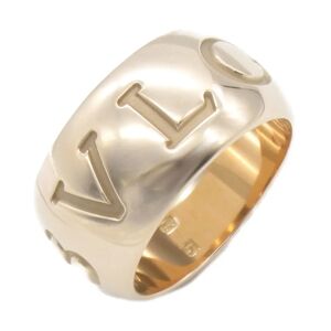Bulgari Mono logo ring Ring Gold K18PG[Rose Gold] Gold
