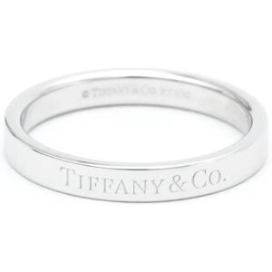 Tiffany & Co. TIFFANY Flat Band Ring 23776316 Platinum Fashion Diamond Band Ring Carat/0.07