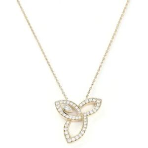 HARRY WINSTON Lily Cluster K18YG Yellow Gold Necklace