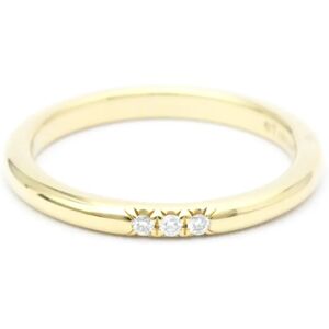 Tiffany & Co. TIFFANY Forever Diamond Wedding Ring Yellow Gold [18K] Fashion Diamond Band Ring Gold