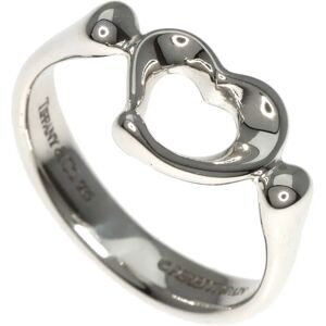 Tiffany & Co. TIFFANY Open Heart Ring Silver Women's &Co.