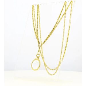 Chanel Gold Burr Chain Necklace