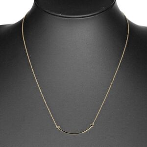 Tiffany & Co. Tiffany & Co T Smile Necklace - Size: [Size] Neck circumference: 42 cm [Weight] 2.89g