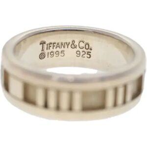 Tiffany & Co. TIFFANY&Co. Ring Ag925 Silver Auth am4440