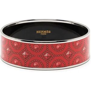 Hermes Belt Pattern Bracelet, RedThis item has been used and may have some minor flaws. Before purchasing, please refer to the images for the exact condition of the item.