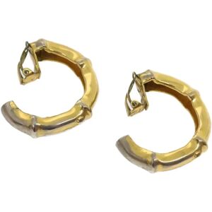 Hermes Earring metal Gold Auth am2548g