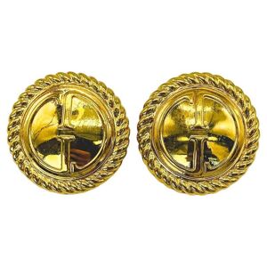 Gucci Vintage 1990s Clip On Earrings