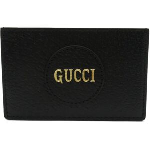 Gucci Card Case Black leather 644110DJ20N1000