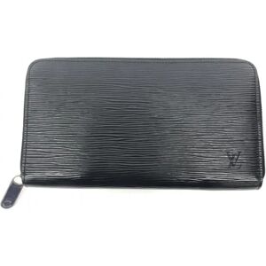 LOUIS VUITTON Zippy Organizer Epi Noir M63852