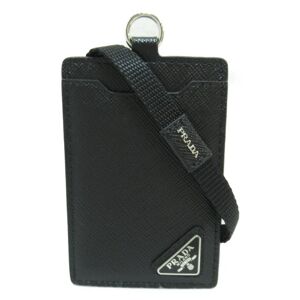 Prada Card Case Black leather Safiano 2MC016QHHF0002