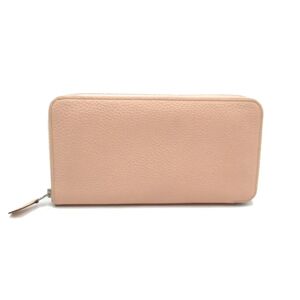Hermes azap long classic Pink Taurillon Clemence leather