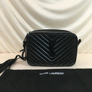 YSL Yves Saint Laurent Small Matelasse Chevron Leather Lou Camera Bag Sku# 70092