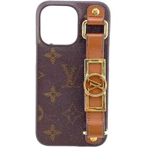 LOUIS VUITTON M81214 Bumper iPhone13 Pro Case Monogram Mobile Phone/Smartphone Black Women's Z0006120