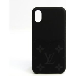 LOUIS VUITTON Taiga Monogram Eclipse Phone Bumper For IPhone X Monogram Eclipse,Noir IPHONE / Bumper XS M67806