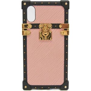 LOUIS VUITTON Epi Epi Leather Phone Bumper For IPhone X Noir,Rose Ballerine Eye trunk light M67894