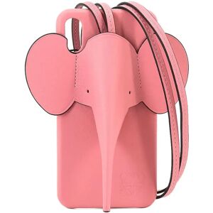 Loewe Elephant iPhone XS MAX Smartphone Case Shoulder Leather Pink 103.30AB06