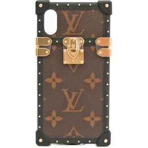 LOUIS VUITTON Monogram Monogram Phone Bumper For IPhone X Monogram,Noir Phone X / XS Eye Trunk Light M67892