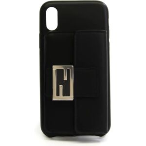 Fendi Leather Phone Rugged Case Black