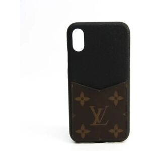 LOUIS VUITTON Monogram Monogram Phone Bumper Monogram,Noir PHONE bumper X / XS M68893