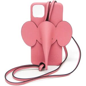 Loewe Leather Phone Bumper For IPhone 11 Pink elephant