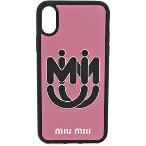 Miu Miu Rubber Phone Bumper For IPhone X Black,Pink 5ZH058