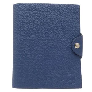 Hermes Ulysse PM Notebook Taurillon Clemence Blue de Malte 180275