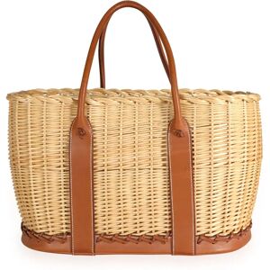 Hermes Limited Edition Naturel Barenia & Osier Picnic Garden Party