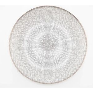 Hermes Mosaic 24 Plate Dish Gray Unisex