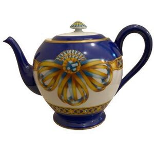 Hermes Porcelain Silk Cockade Teapot