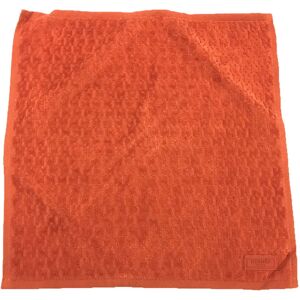 Hermes Hand Towel CARRE JACQUARD FACE EPONGE Orange Handkerchief