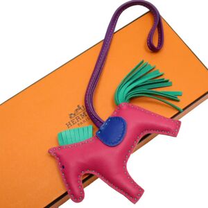 Hermes Charm Rodeo PM Anjou Milo Multicolor Unisex