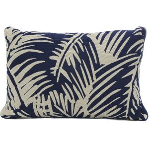 Hermes Fouillage Vague Cushion Polypropylene Navy/Beige