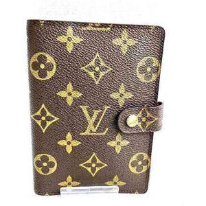 LOUIS VUITTON Monogram Agenda PM R20005 Small items, notebook covers, for men and women