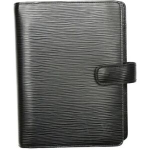 LOUIS VUITTON notebook cover Epi Agenda MM R20042  Noir LV