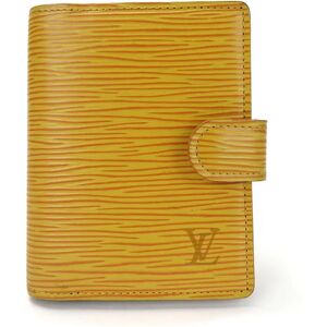 LOUIS VUITTON Notebook Cover/Agenda R20079 Epi Tassili Yellow Accessories Women's Men's Unisex  lv diary epi leather yellow