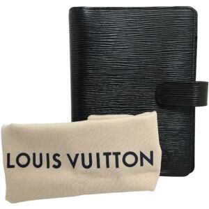 LOUIS VUITTON notebook cover Epi Agenda MM R20042  Noir LV