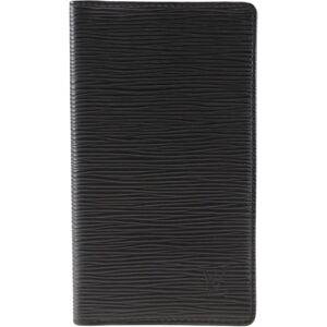 LOUIS VUITTON Agenda posh notebook cover R20522 Epi leather 2007 black CA2057 men's women's H111524305