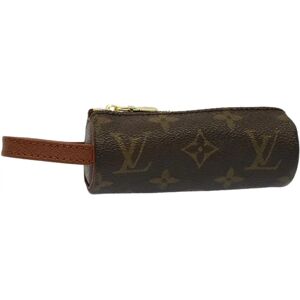 LOUIS VUITTON Monogram Etui 3 Ball de Golf Pouch M58249 LV Auth 53165