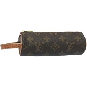 LOUIS VUITTON Monogram Etui 3 Ball de Golf Pouch M58249 LV Auth 53908