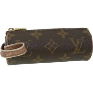 LOUIS VUITTON Monogram Etui 3 Ball de Golf Pouch M58249 LV Auth am3744