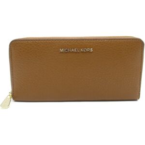 Michael Kors Round long wallet Brown Luggage leather 32H2MBFE1L230