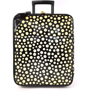 LOUIS VUITTON Pegas 45 Yayoi Kusama Used Suitcase/Carry Case Monogram Vernis Dot Infinity  M91519 Women's Black